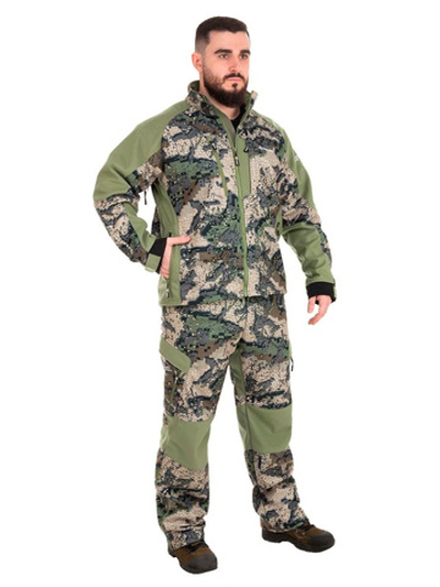 Костюм демисезонный Nisus Matrix цвет серый спектр XXL (N-TN-008W-XXL)
