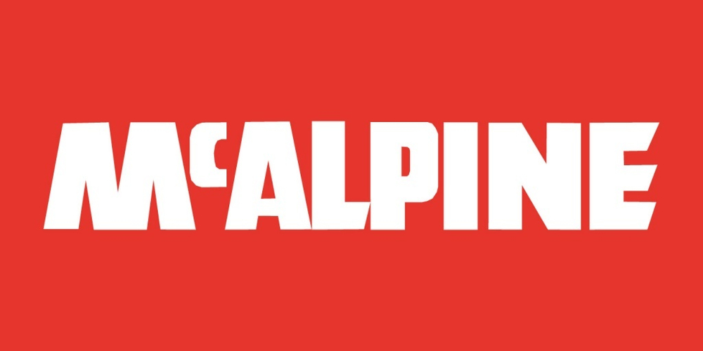 Муфта McAlpine (50GE), соединительная, пластик, белая, длина 112 мм