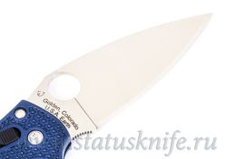 Нож Spyderco Manix 2 S110V темно-синяя рукоять C101PDBL2фотография - 6