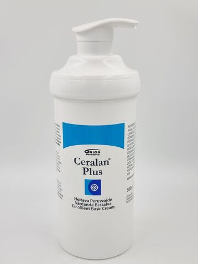 Крем для сухой и атопичной кожи c керамидами Orion Pharma Ceralan Plus смягчающий и увлажняющий 500 г ( Из Финляндии )