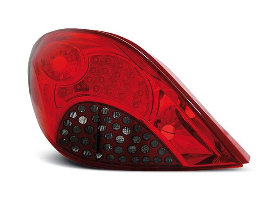 Задние фонари red smoke led для Peugeot 207