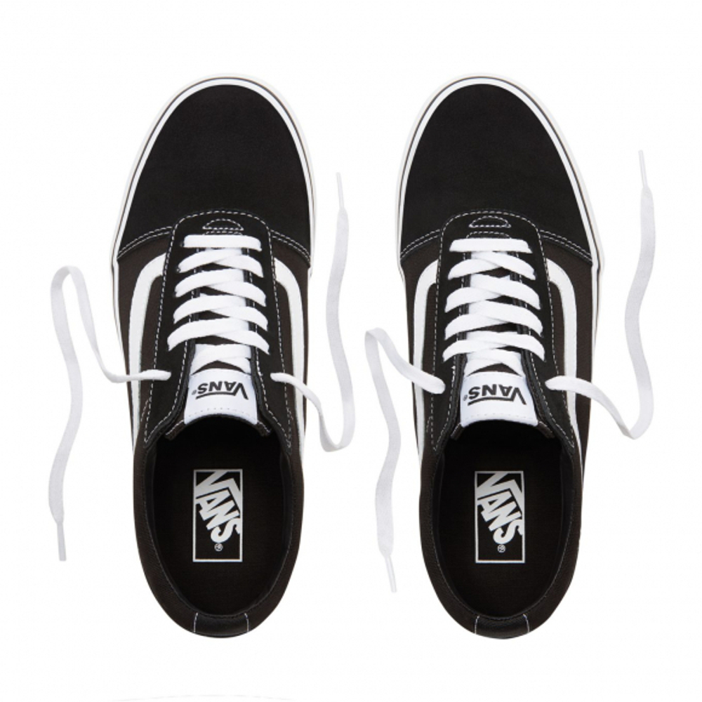 Кеды Vans VA36EMC4R WARD (Suede Canvas) black