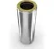 Дымоход Ferrum DN180*280 сэндвич 500мм 0,8/430 23090