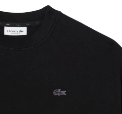 Женская Кофта теннисная Lacoste Oversized Double Face Jersey - black
