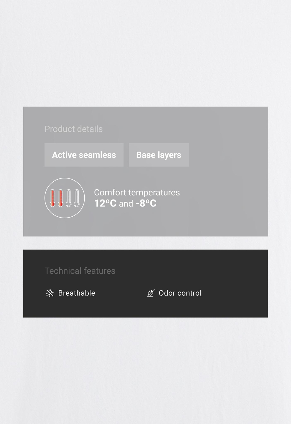 Oysho Футболка seamless base layers, белый