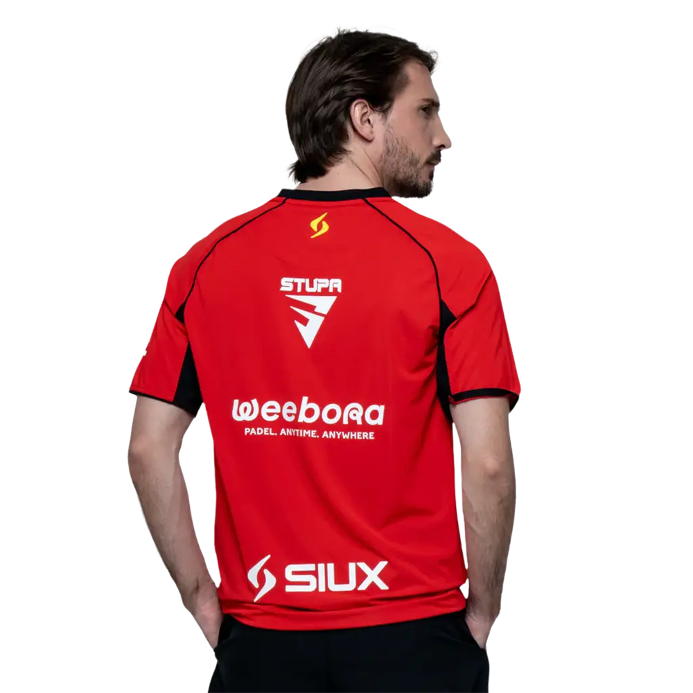 Футболка Siux Electra X Stupa Red 2026 для падел