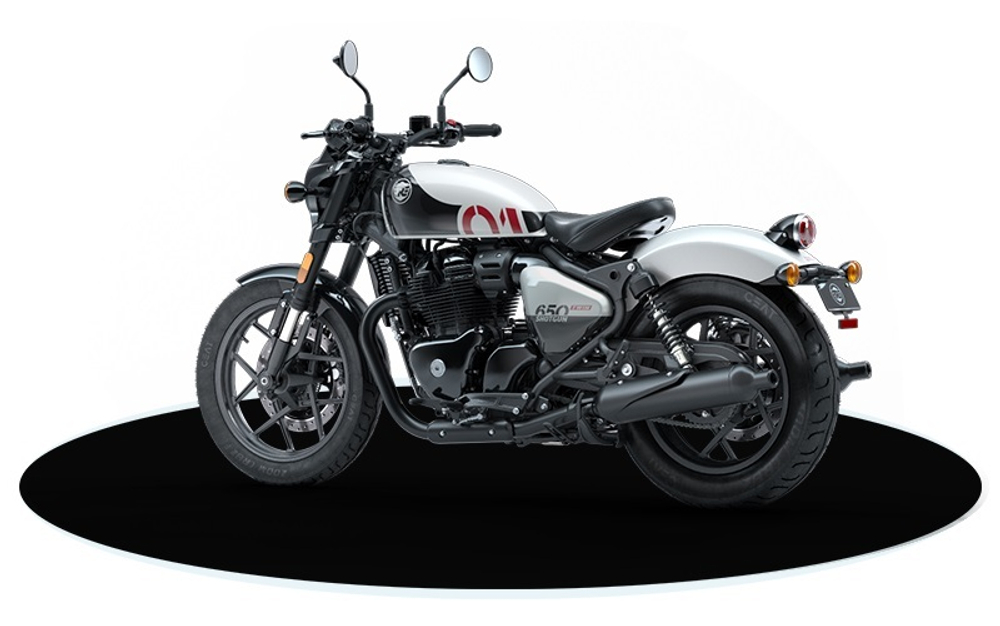 Royal Enfield Shotgun 650 Stencil White (Premium) 2026