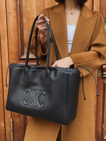 Celine Cabas Drawstring Cuir Triomphe 
