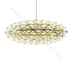 Pendant design lamp Raimond Zafu by Moooi (Gold,  D 75 cm)