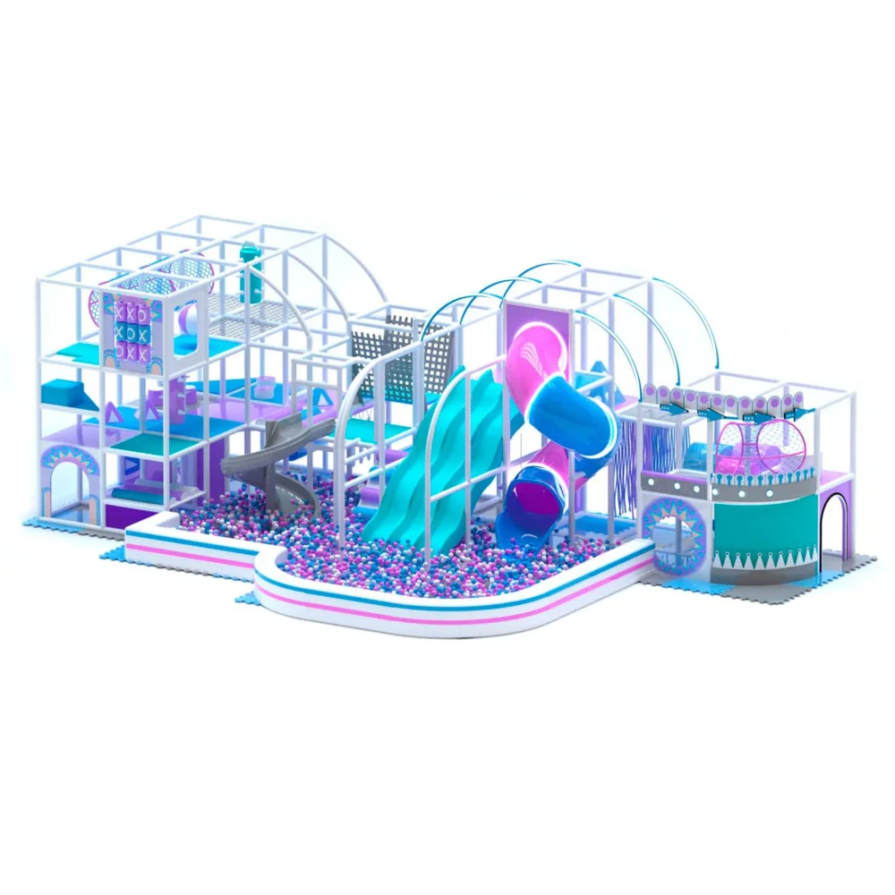 Детский игровой лабиринт «Сказка» 78,5 м² (11,5x6,8x4 м)