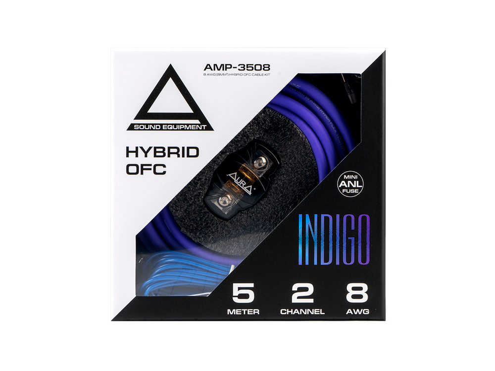 Комплект для подключения усилителя Aura AMP-3508 HYBRID-OFC