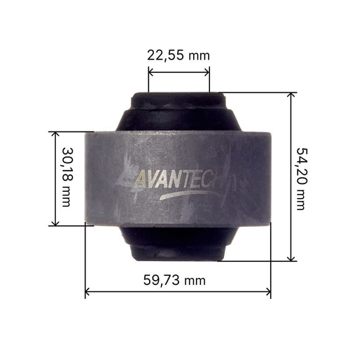 Сайлентблок переднего нижнего рычага, задний Avantech ASB0151