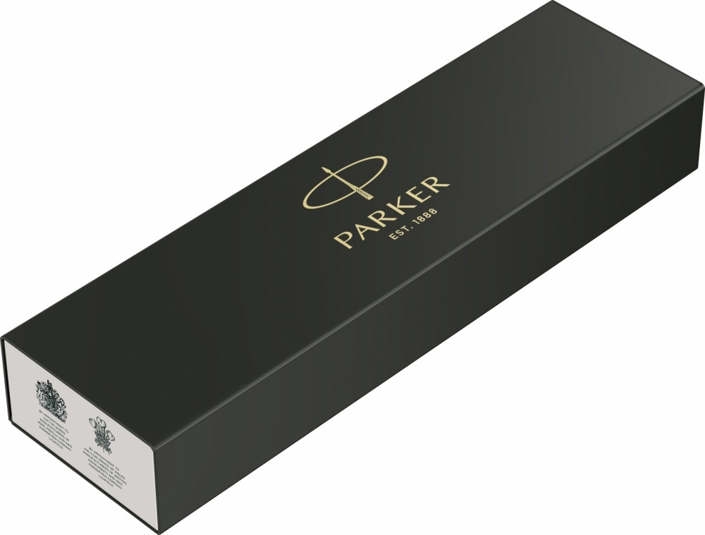 Подарочный набор: Шариковая ручка Parker IM Metal Core Brushed Metal GT и Ежедневник недатированный А5 коричневый