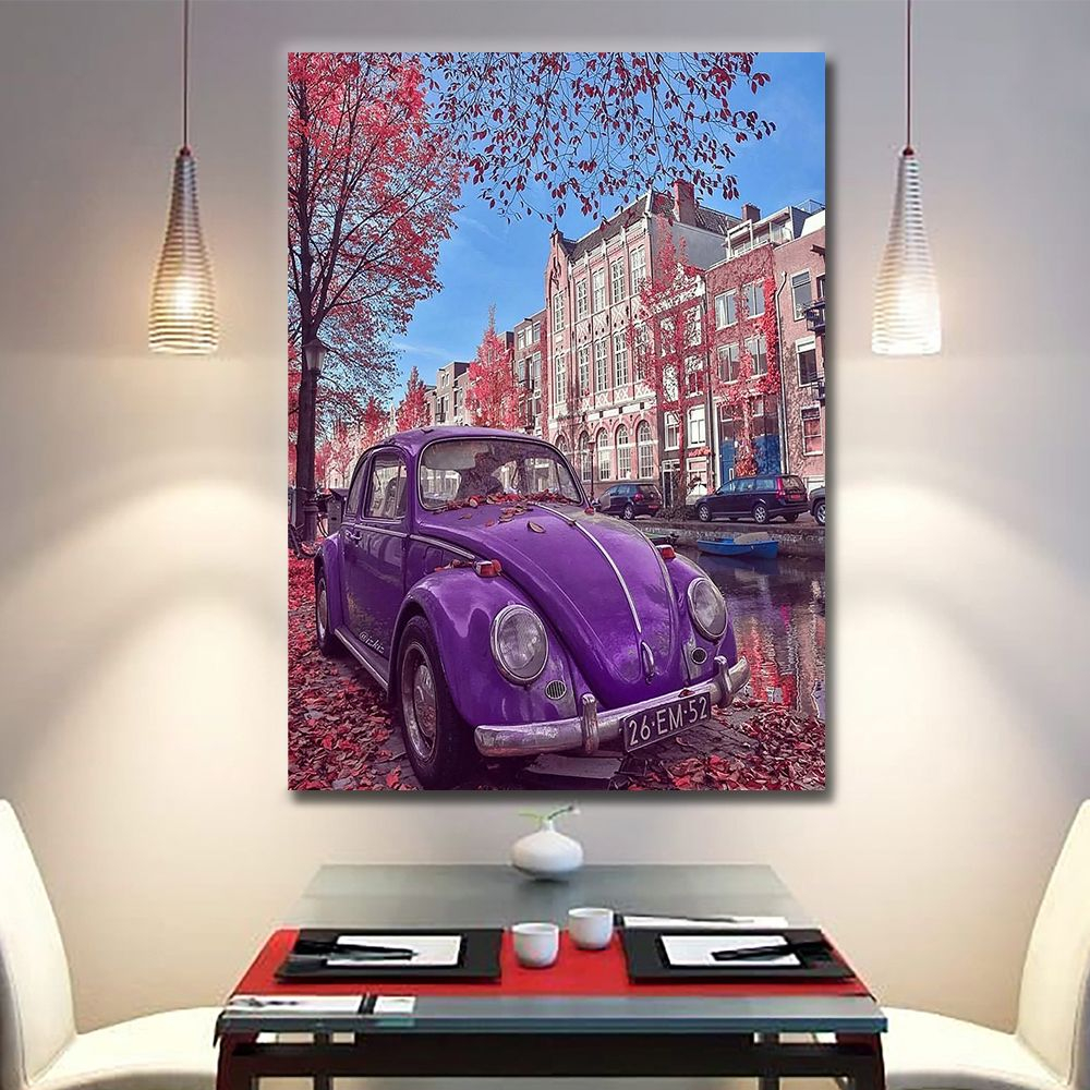 Картина интерьерная karTTina "Porsche 356", 50х70см 1шт.