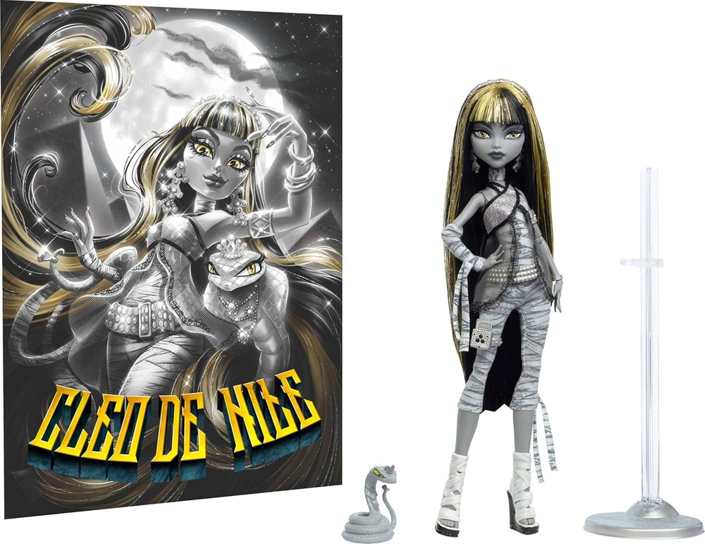 Кукла Monster high Клео Reel Drama Перевыпуск 2025