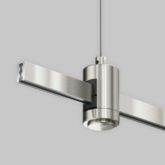 Подвес тросовый Hang одинарный Maytoni Technical TRA157SW-S1-PT