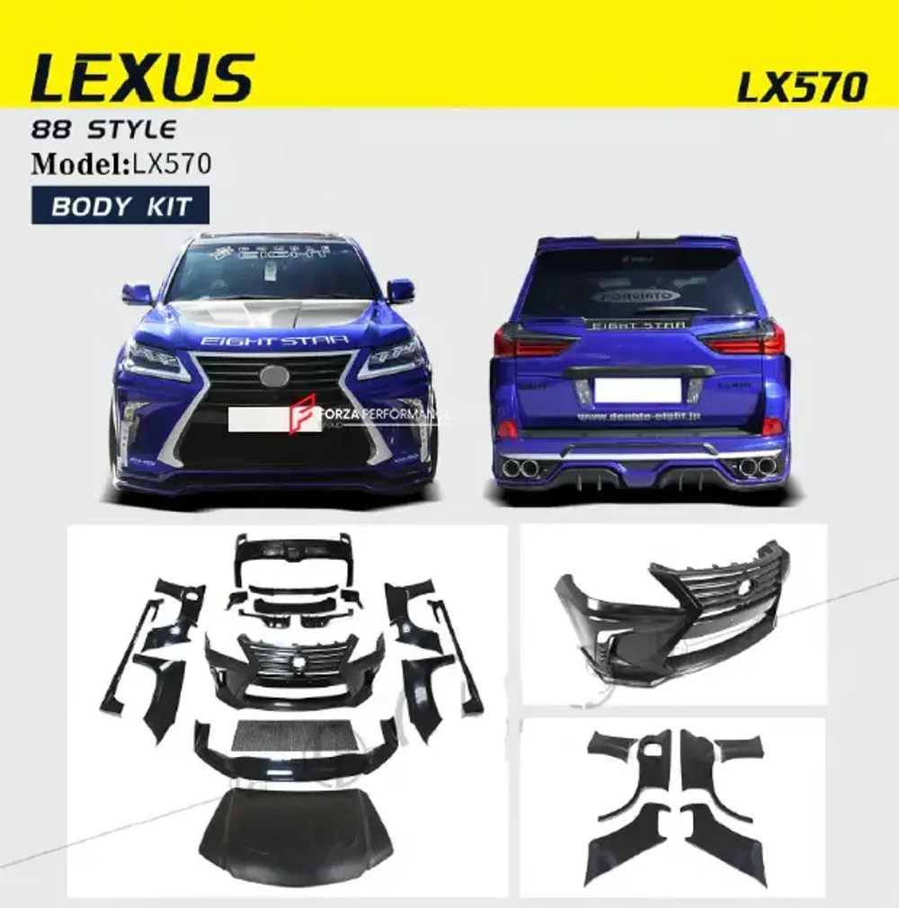 Обвес для Lexus LX570 2015-2023 Лексус