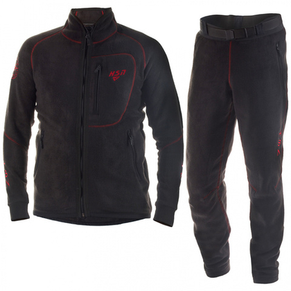 Зимний мужской костюм ХСН Discovery I-380 (Polar fleece) Чёрный