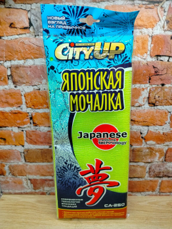 City UP Мочалка японская для тела 30*100см средняя жесткость