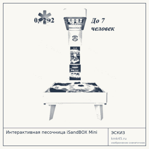 Интерактивная песочница iSandBOX Mini — от 528 000 ₽