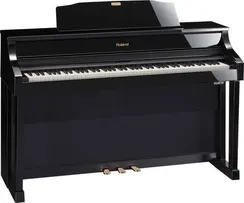 Roland HP-508 PE цифровое фортепиано, цвет черный глянец