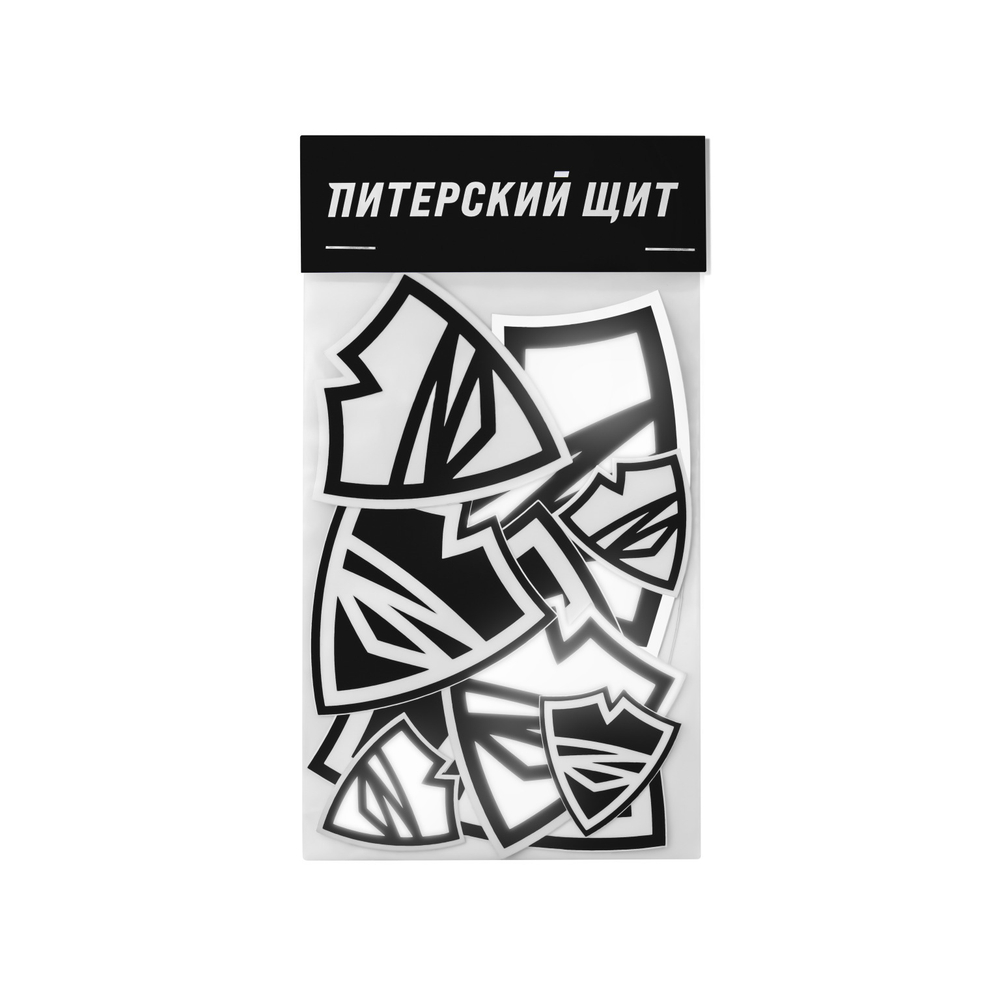 Стикерпак Питерский Щит "Классика"