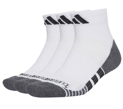 Носки теннисные Adidas Performance Climacool Cushioned Quarter 3P - white/black
