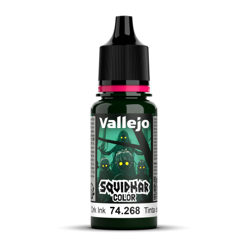 Vallejo Squidmar Color Ork Ink — акриловые чернила, 18 мл (74.268)