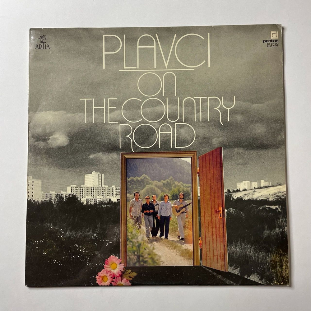Винтажная виниловая пластинка LP The Rangers Plavci On The Country Road (Чехословакия 1983)