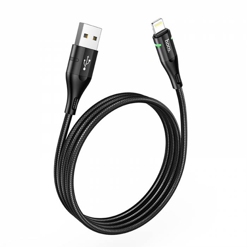 Кабель USB на Lighting Hoco U93 (black)