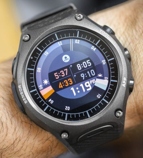 Умные часы Casio WSD-F10BK Smart Outdoor Watch