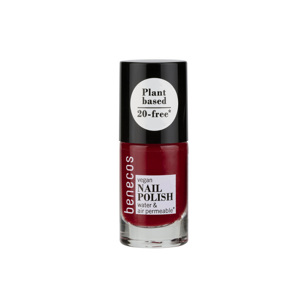 Лак для ногтей CHERRY RED Benecos, 5 мл