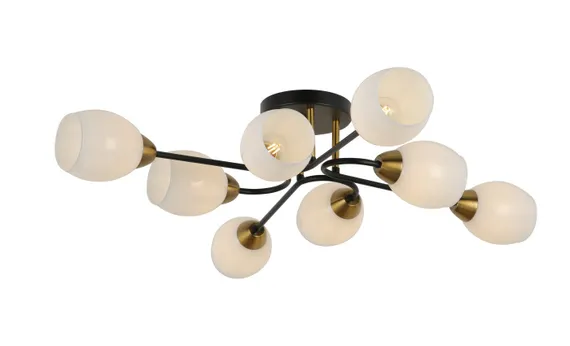 Потолочная люстра Lucid FR5240CL-08B Freya