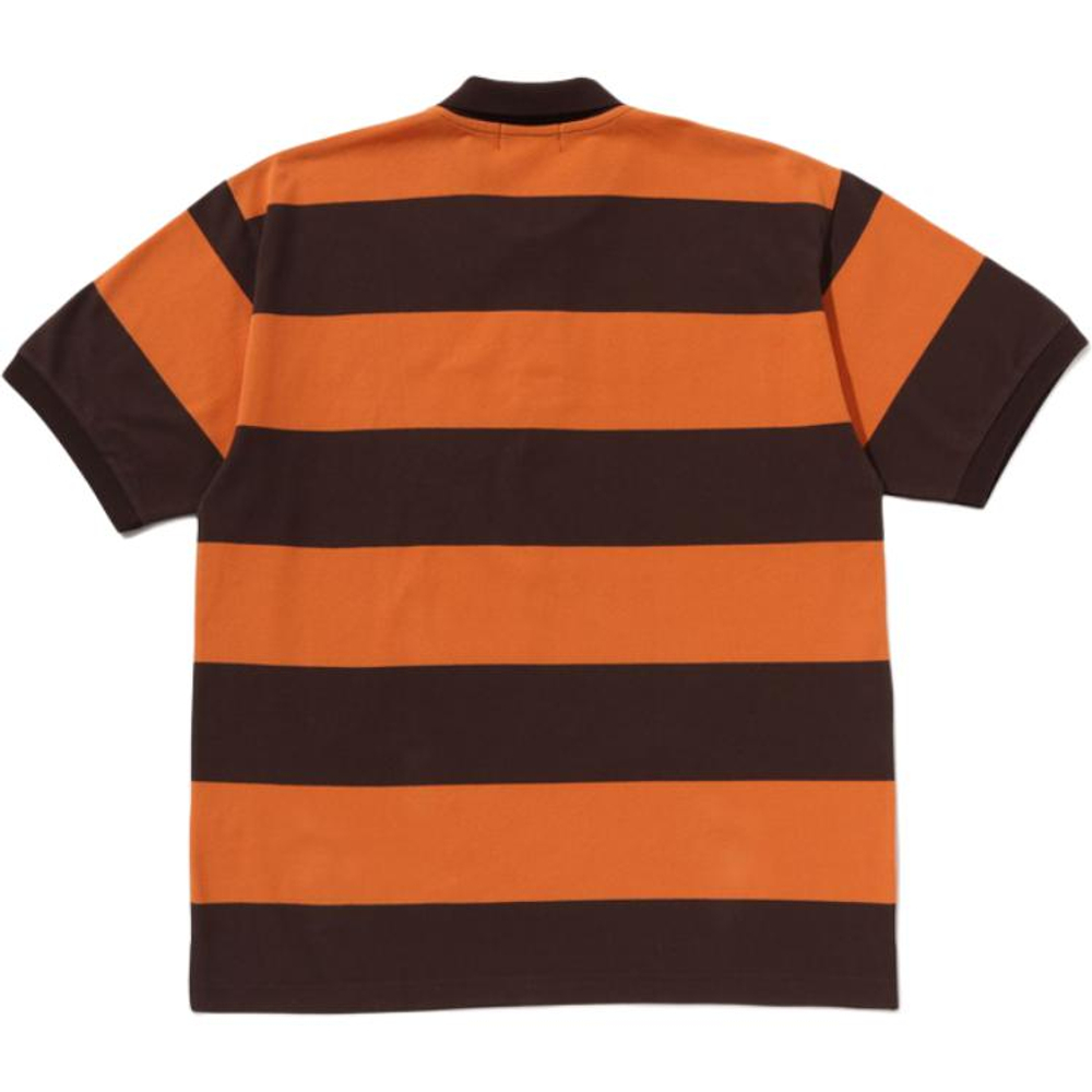 A Bathing Ape Bathing Ape Ss26 Polo Shirts Cotton Moderate Regular Stripes Summer 0zxpom001121q