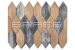 Тротуарная плитка Braer Карат, Color Mix Миндаль, 80 мм
