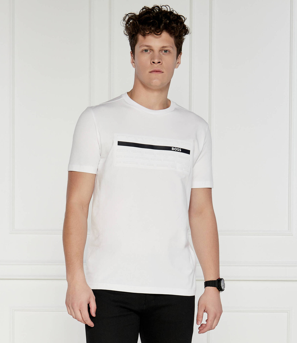 Футболка Tee 4 BOSS GREEN - белый(50513010)