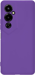 Мягкий Soft Touch чехол из силикона для TECNO POVA 4 PRO с бархатной подкладкой