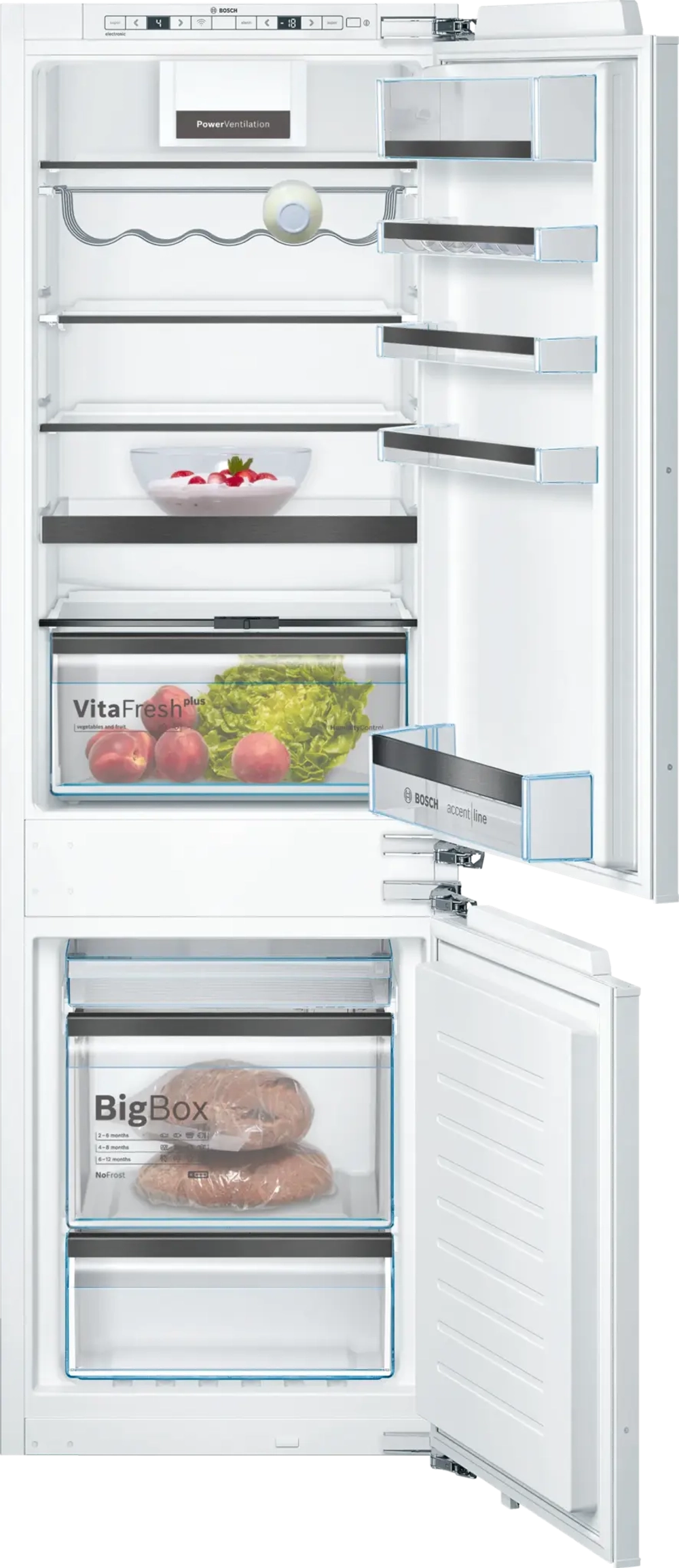 Двухкамерный холодильник Bosch KIN86HDF0