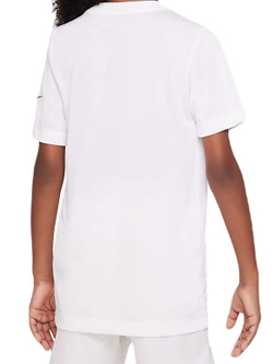 Футболка для мальчика теннисная Nike Rafa Training T-Shirt - белый