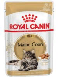 Royal Canin 85г пауч Maine Coon Adult Влажный корм для кошек породы Мэйн Кун (соус)