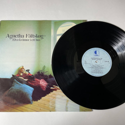 Винтажная виниловая пластинка LP Agnetha Faltskog From ABBA АББА Elva Kvinnor I Ett Hus (Швеция 1975)