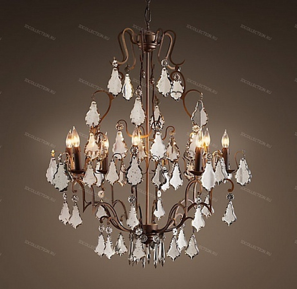 Люстра FLORIAN MERCURY GLASS Restoration Hardware 68060849