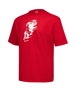 Футболка JOGEL Graphic Hockey Tee, красный