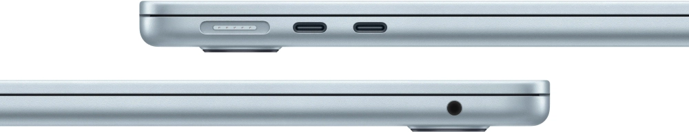 Ноутбук Apple MacBook Air A3240 M4 10 core 16Gb SSD512Gb/10 core GPU 13.6" Liquid Retina (2560x1664) macOS lt.blue WiFi BT Cam (MC6U4HN/A)