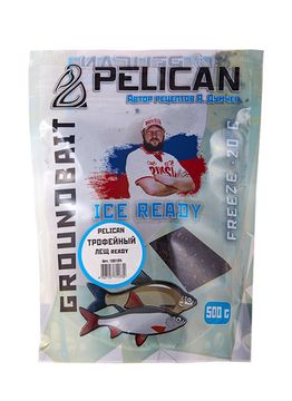 Прикормка зим. готовая Pelican 0.5кг ЛЕЩ ТРОФЕЙНЫЙ