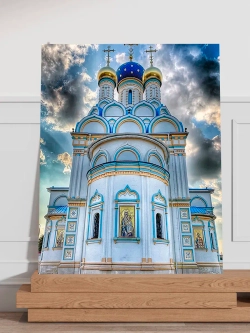 Картина "Храм" для интерьера 30х40см 1шт