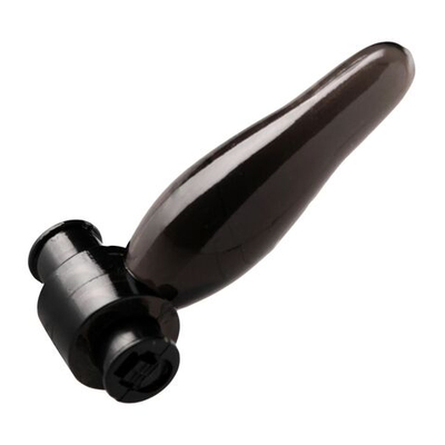 Дымчатая анальная мини-пробка с вибропулей Vibrating Bum Tickler Mini Anal Plug - 6,3 см. (Цвет: дымчатый)