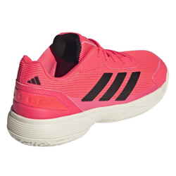 Детские кроссовки для падела Adidas Crazyquick K - solar turbo/core black/off white