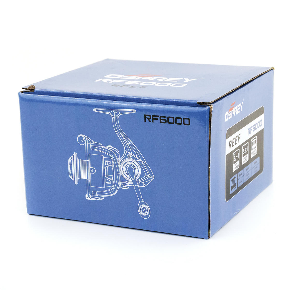 Безынерционная катушка Osprey RF 6000 (2+1BB, мет. шпуля)