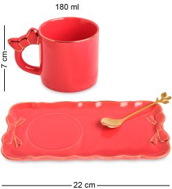 GAEM Art MUG-411/2 Чайная пара «Уютное мгновение»